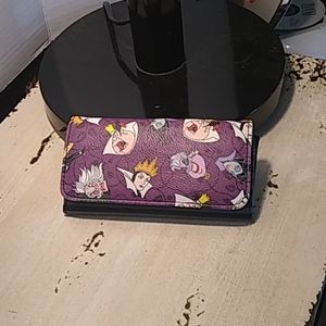 Disney villain purple wallet